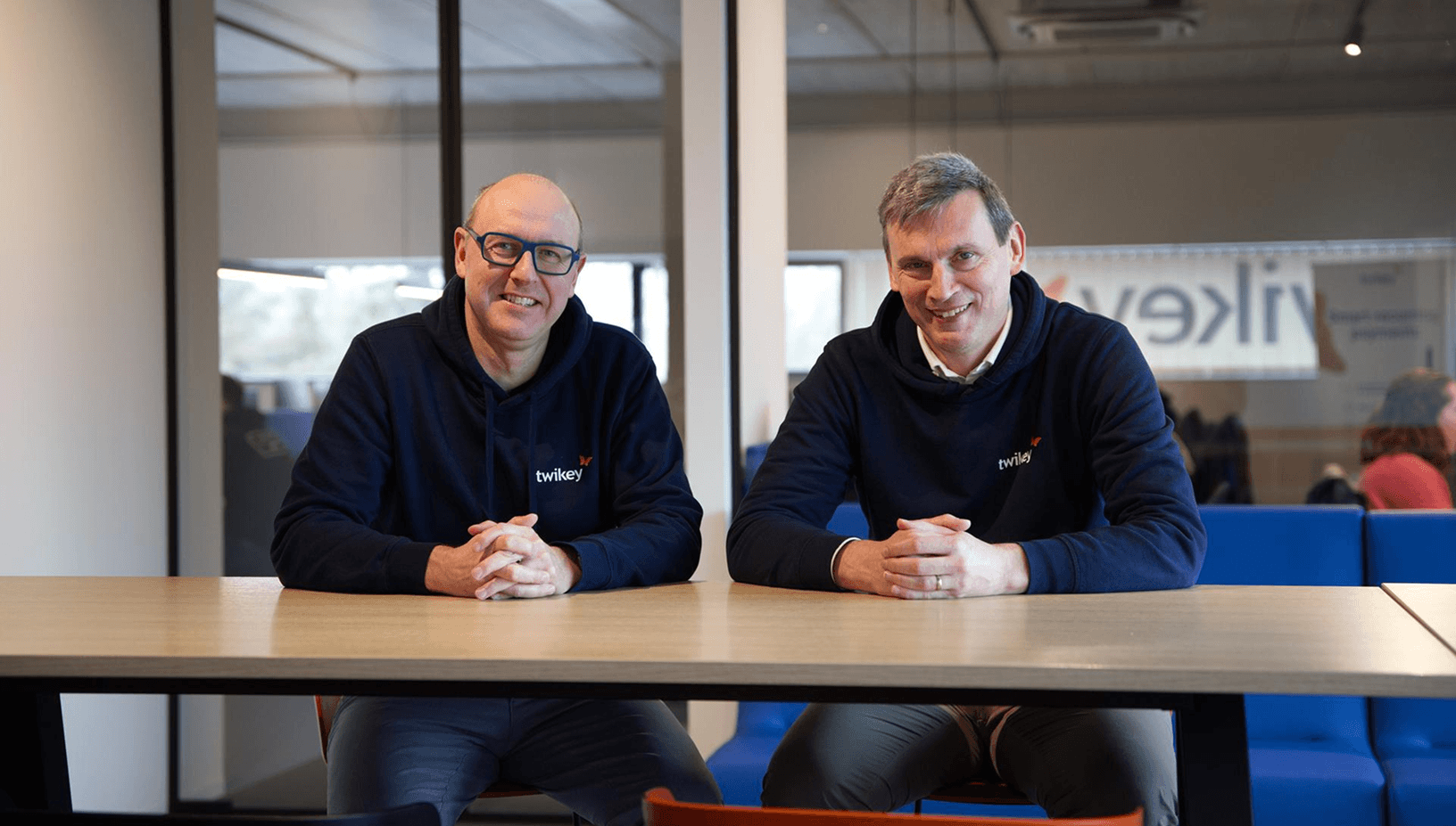 Dominique Adriansens and Koen Serry