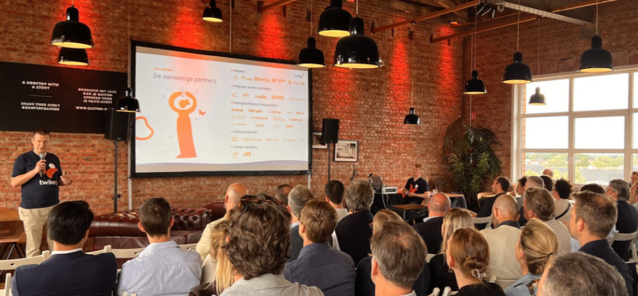 Dominique Adriansens and Koen Serry